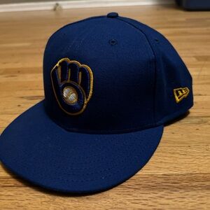 Milwaukee Brewers New Era 59fifty size 8